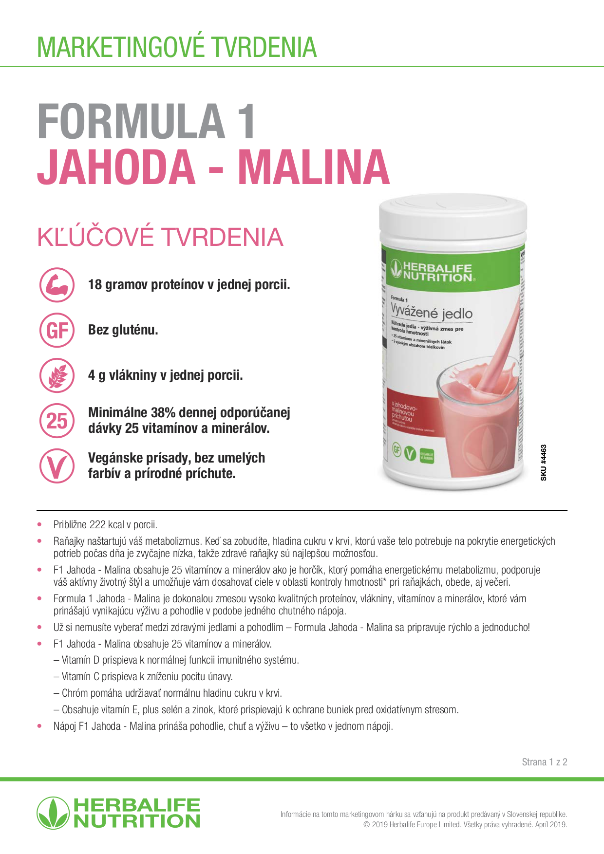 F1 prichut jahoda malina