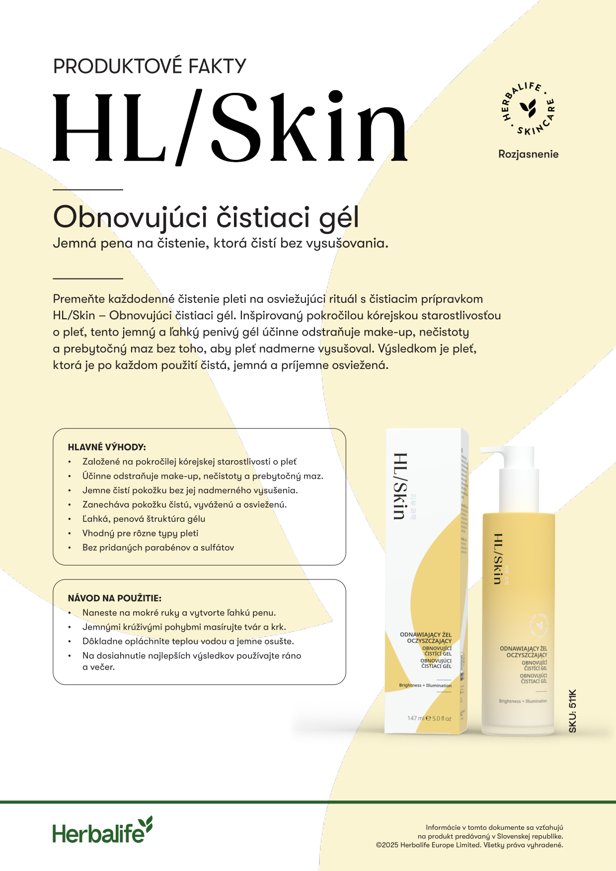 HL/Skin čistiaci gel