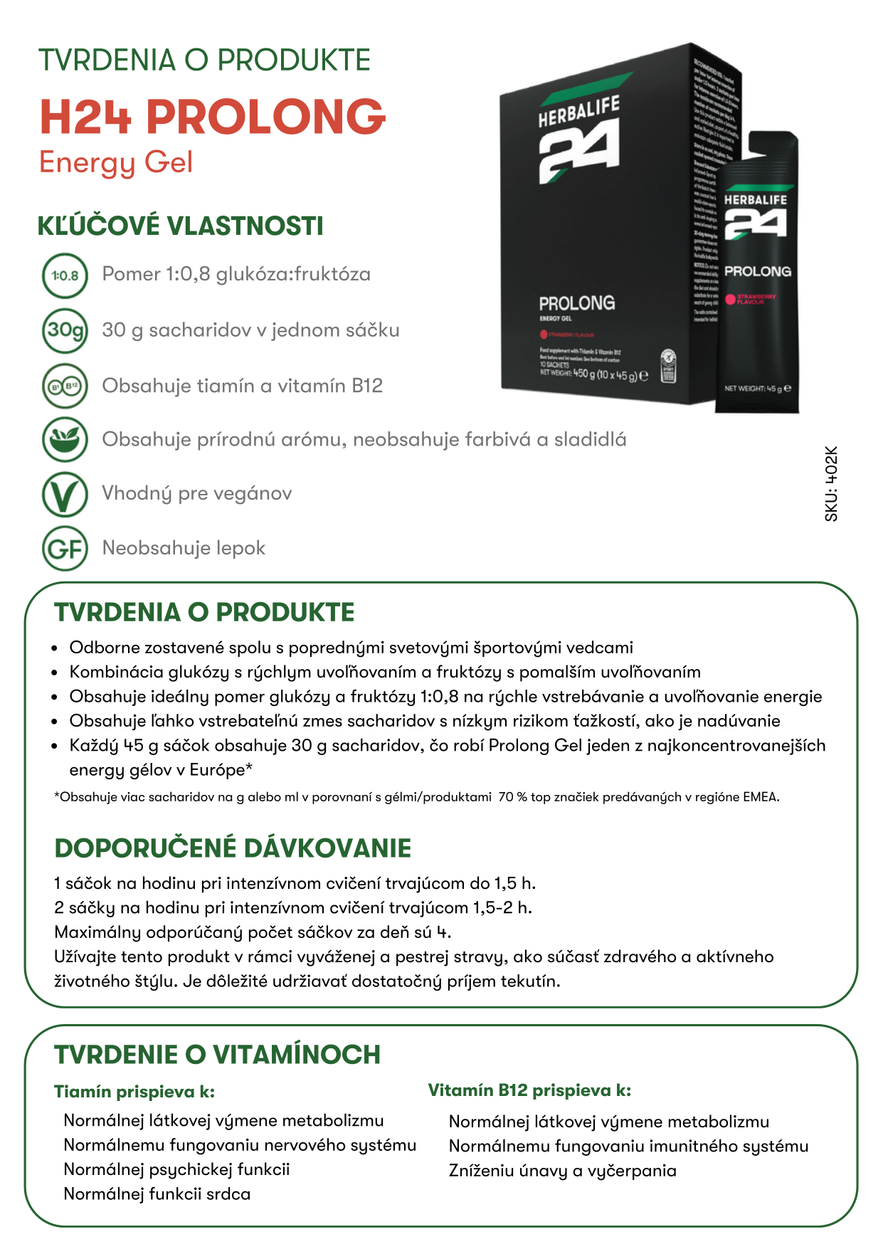 energy gel H24