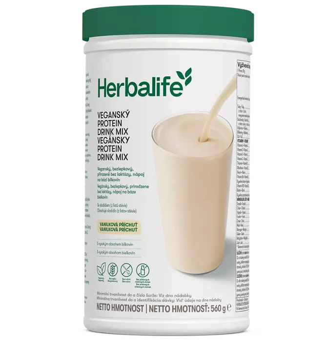 Vegánsky Protein drink mix - príchuť Vanilka