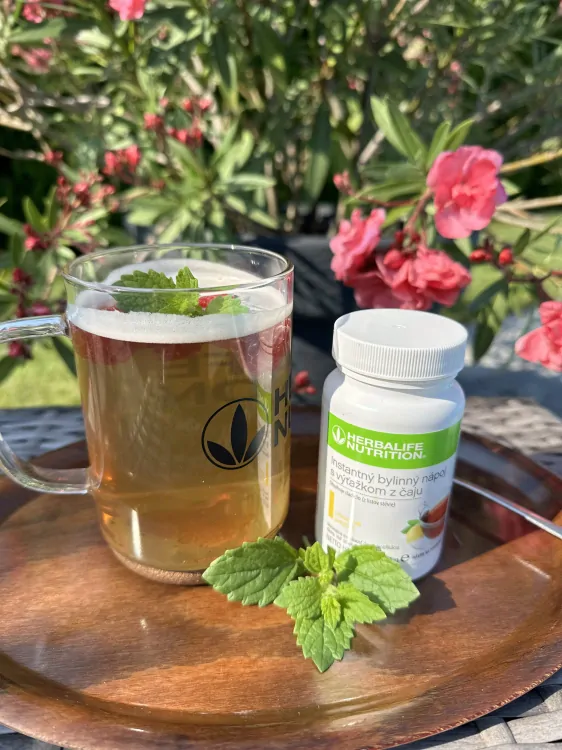 Herbalife čaj s bylinnými výťažkami-príchuť citrón