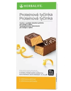 Proteinové tyčinky citrónové - 14ks