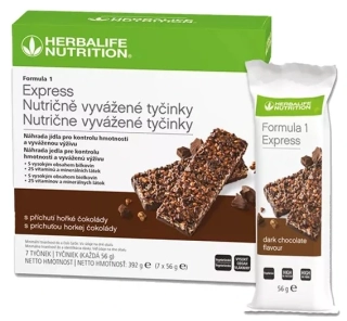 Proteinové tyčinky Express čokoládové - 7ks