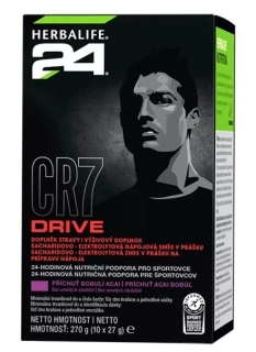 H24 CR7 Športový nápoj s príchuťou acai bobúľ 10 sáčkov