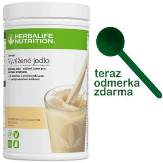 Herbalife formula1 - vanilka-smotana - VEĽKÉ BALENIE + udržateľná odmerka