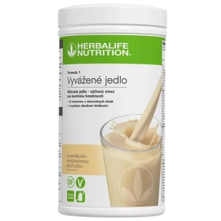 Formula 1-Vyvážené jedlo s príchuťou vanilka-smotana