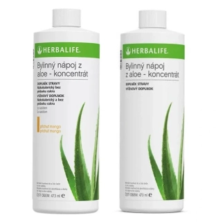 2 x Bylinný nápoj z Aloe