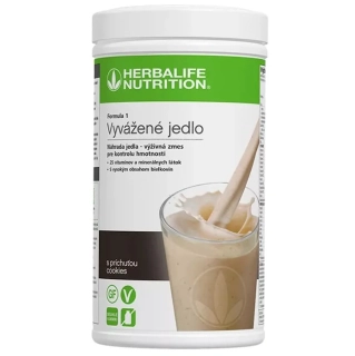 Formula 1-Vyvážené jedlo s príchuťou cookies